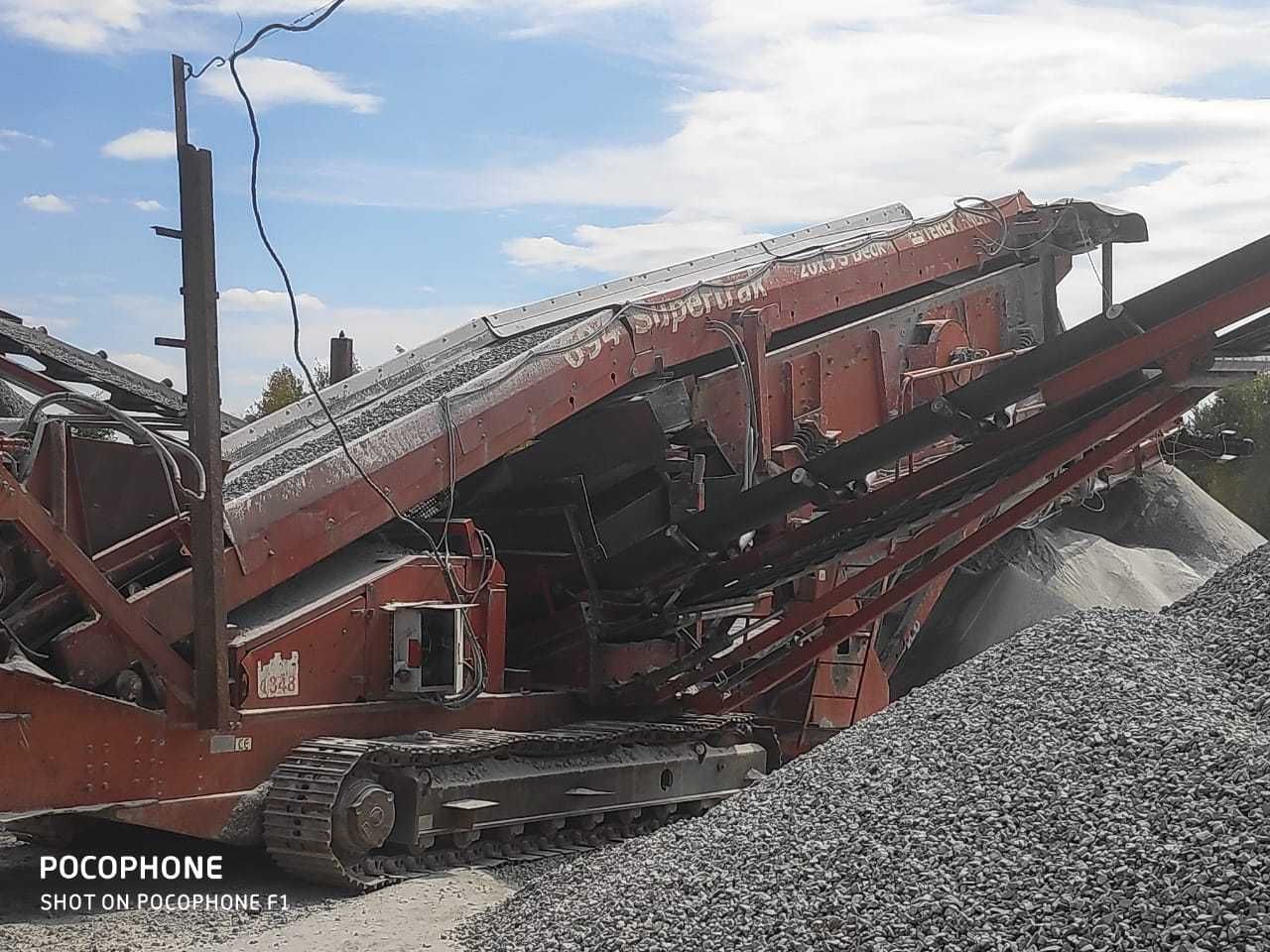 Грохот вібраційний Terex-Finlay 694  4 фракції... Сортувальна станція
