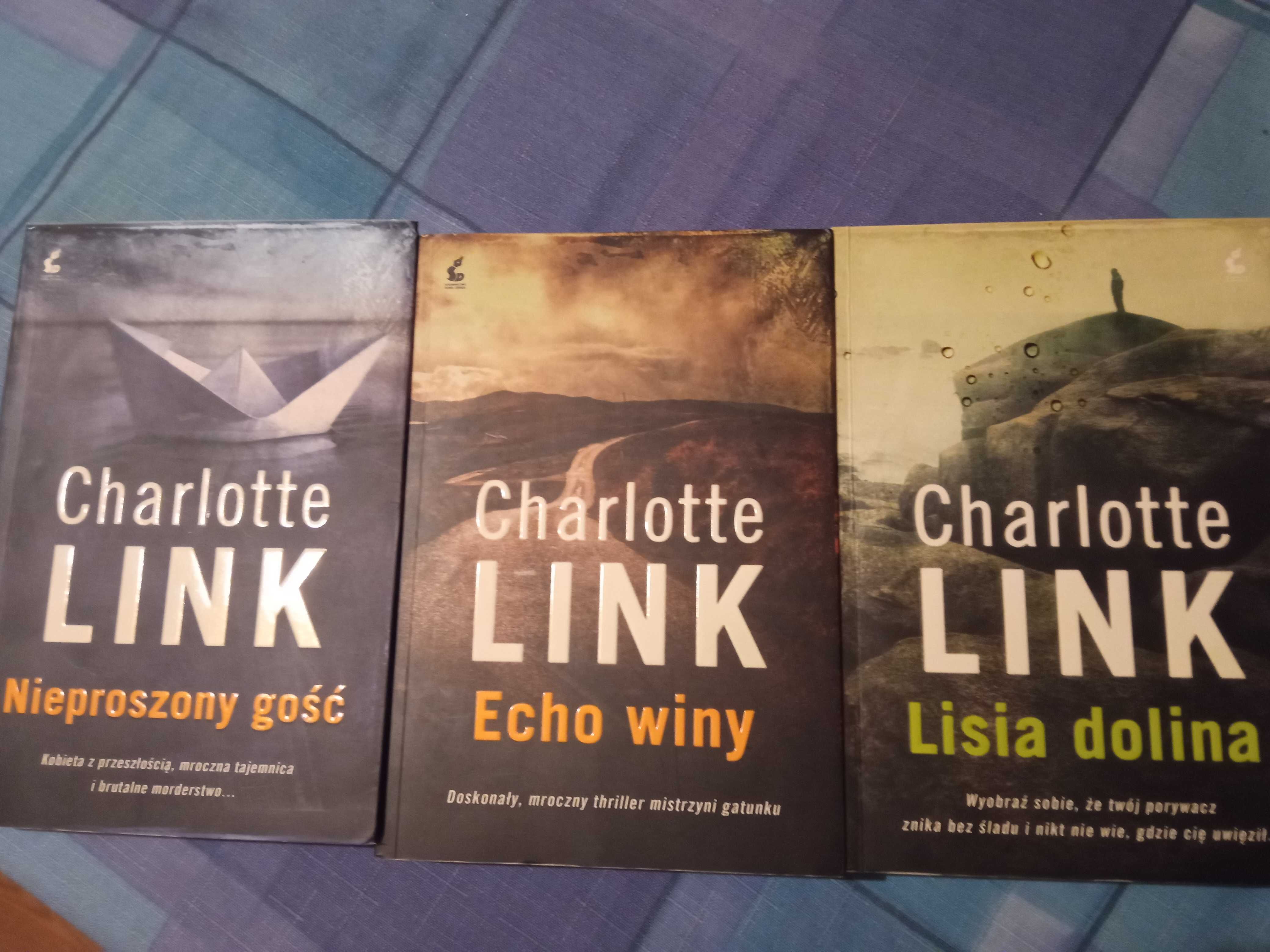 Lisia dolina,Echo winy,Nieproszony gość Charlotte Link