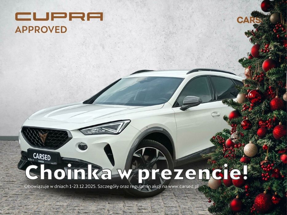 Cupra Formentor 1.5 TSI / 150 KM DSG FV-23%, ASO, Bezwypadkowy, I właściciel