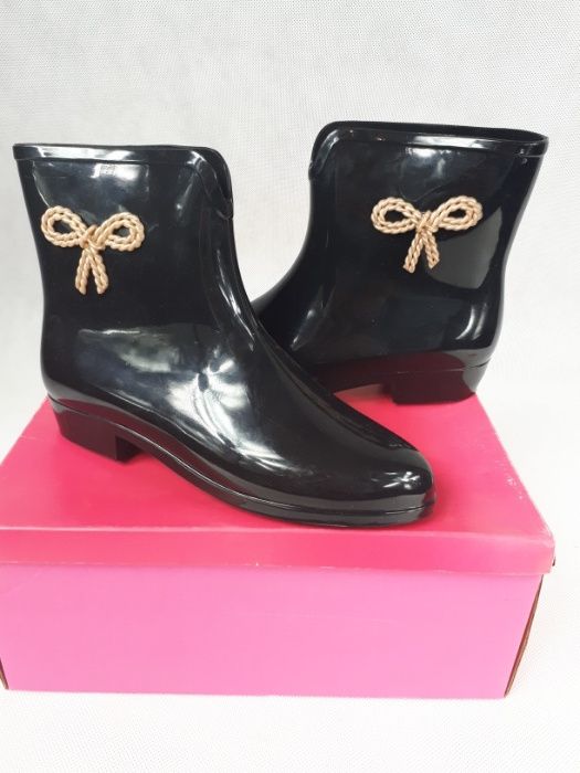 Nowe kalosze MELISSA kokardki pachnace 37 czarne