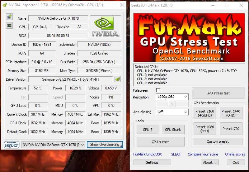 Відеокарта Palit GTX 1070 Game Rock 8GB GDDR5