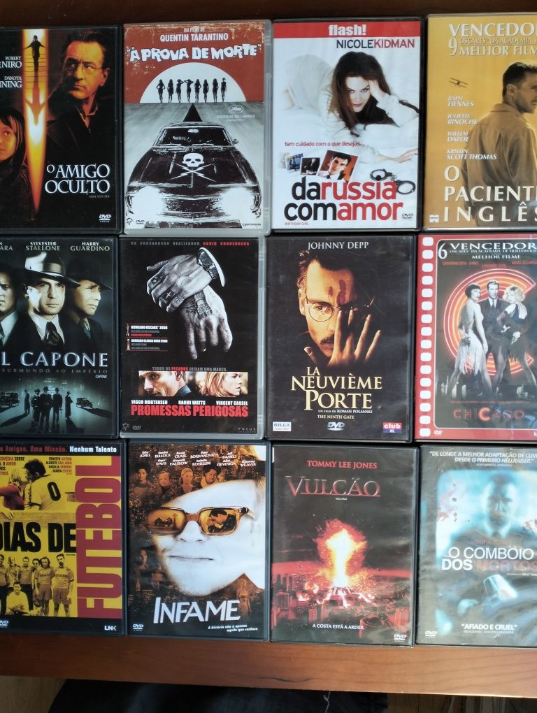Lote de DVD's originais