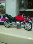 mota diecast welly BMW R 1100 GS rot / 1:18