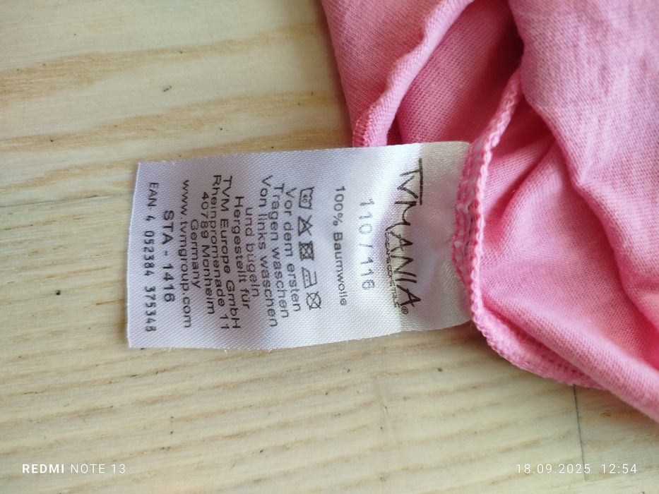 Różowa bawełniana koszulka bluzka bluzeczka na szelkach psi patrol sky