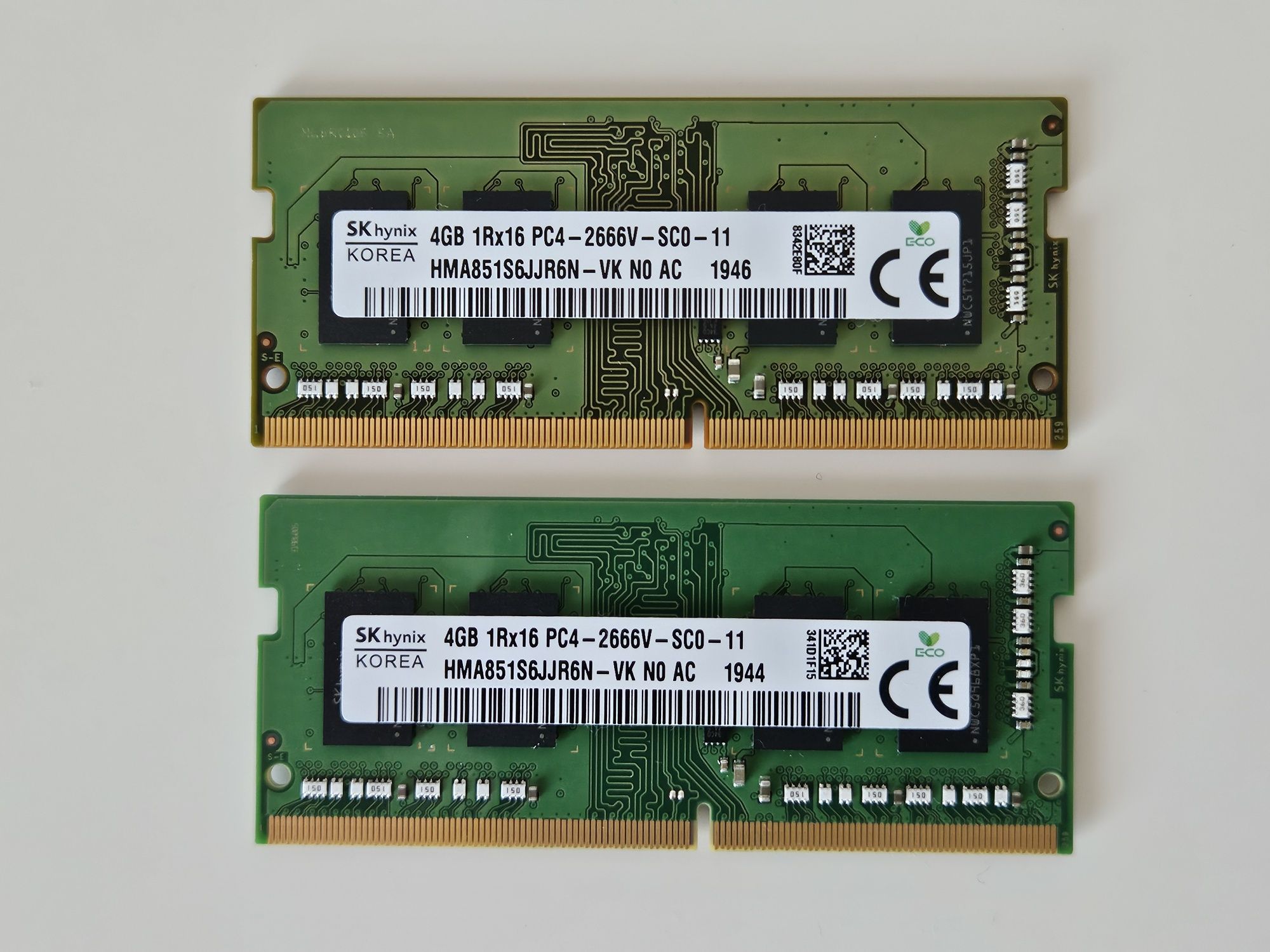 Pamięć RAM do laptopa SODIMM DDR4 SK HYNIX 8GB (2x4GB) 2666MHz