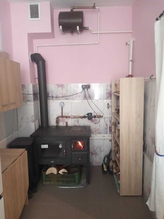 Piec z kuchnią z płaszczem wodnym (westfalka) - jak nowa