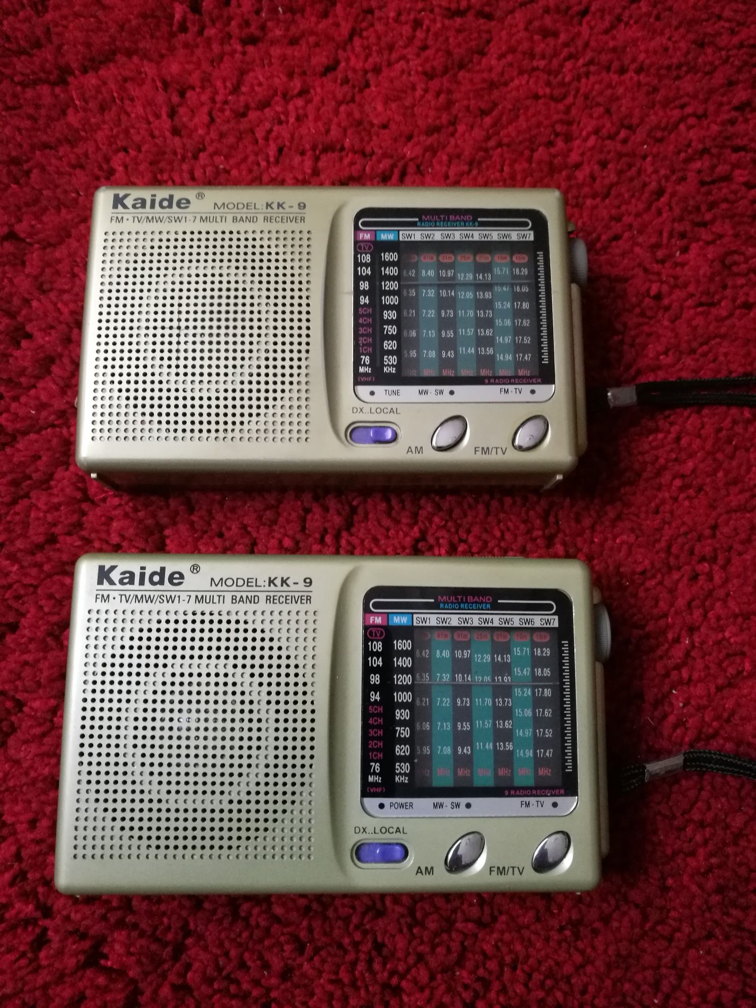 Rádios de bolso kaide