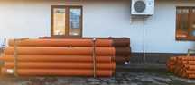 Rura kanalizacyjna fi 160 grubość 4,0 PVC długość 1m rury PCV