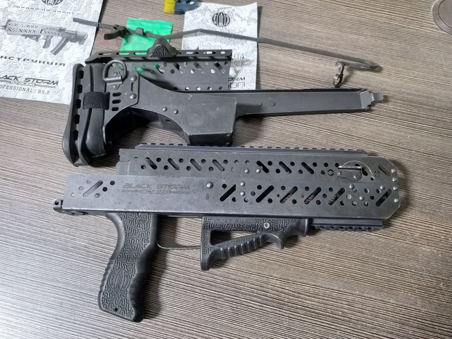 Обвіс до ак74/акс74 буллпап black storm bs3
