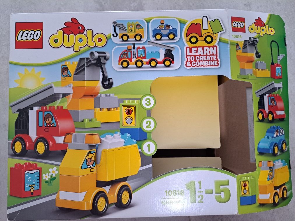 Lego Duplo - Moje pierwsze pojazdy 10816