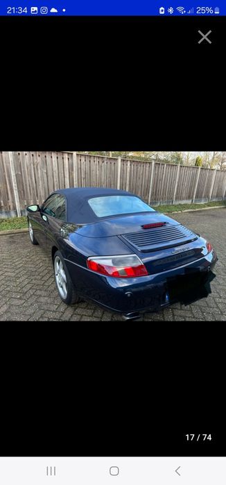 Porsche 911 996 cabrio
