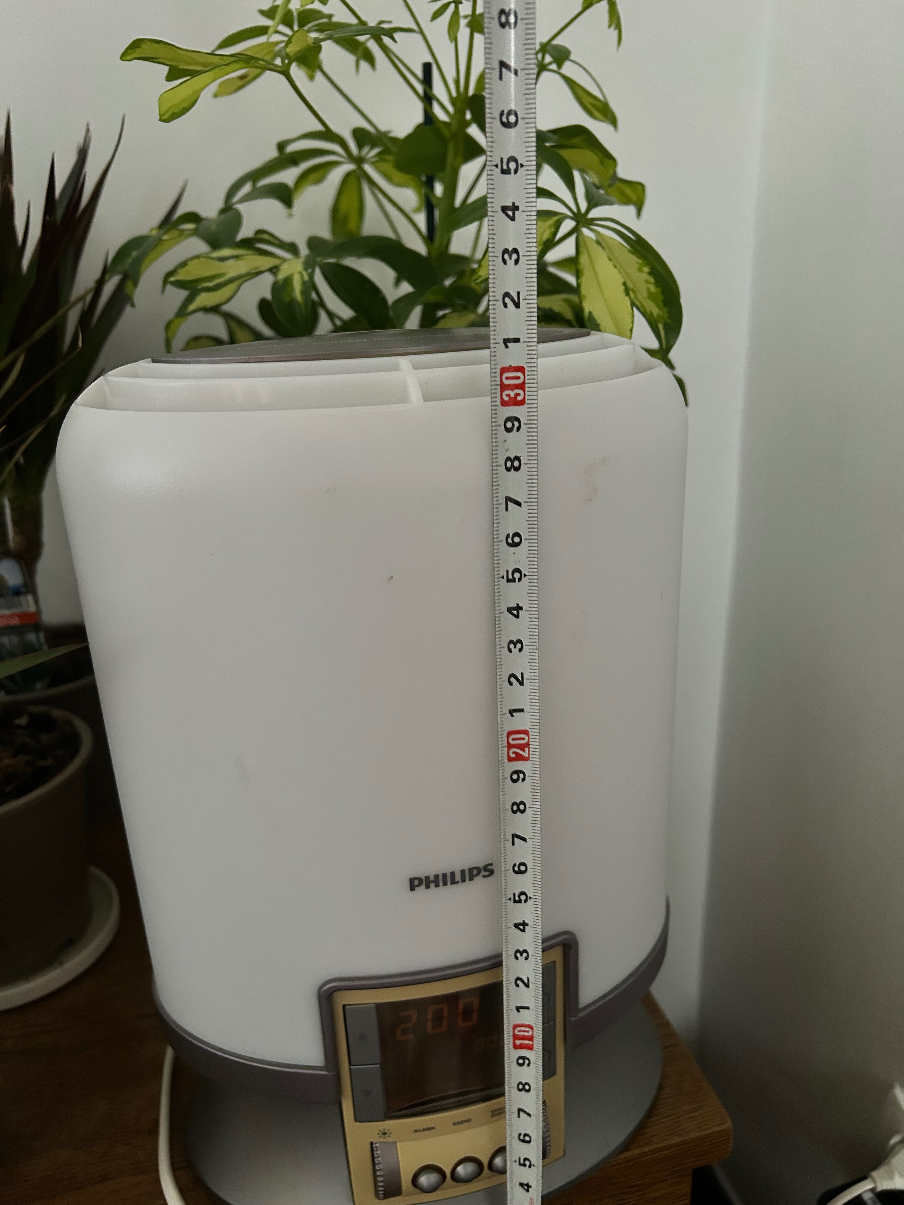 Lampa , Budzik ,Radio Philips Wake-up Light HF3461