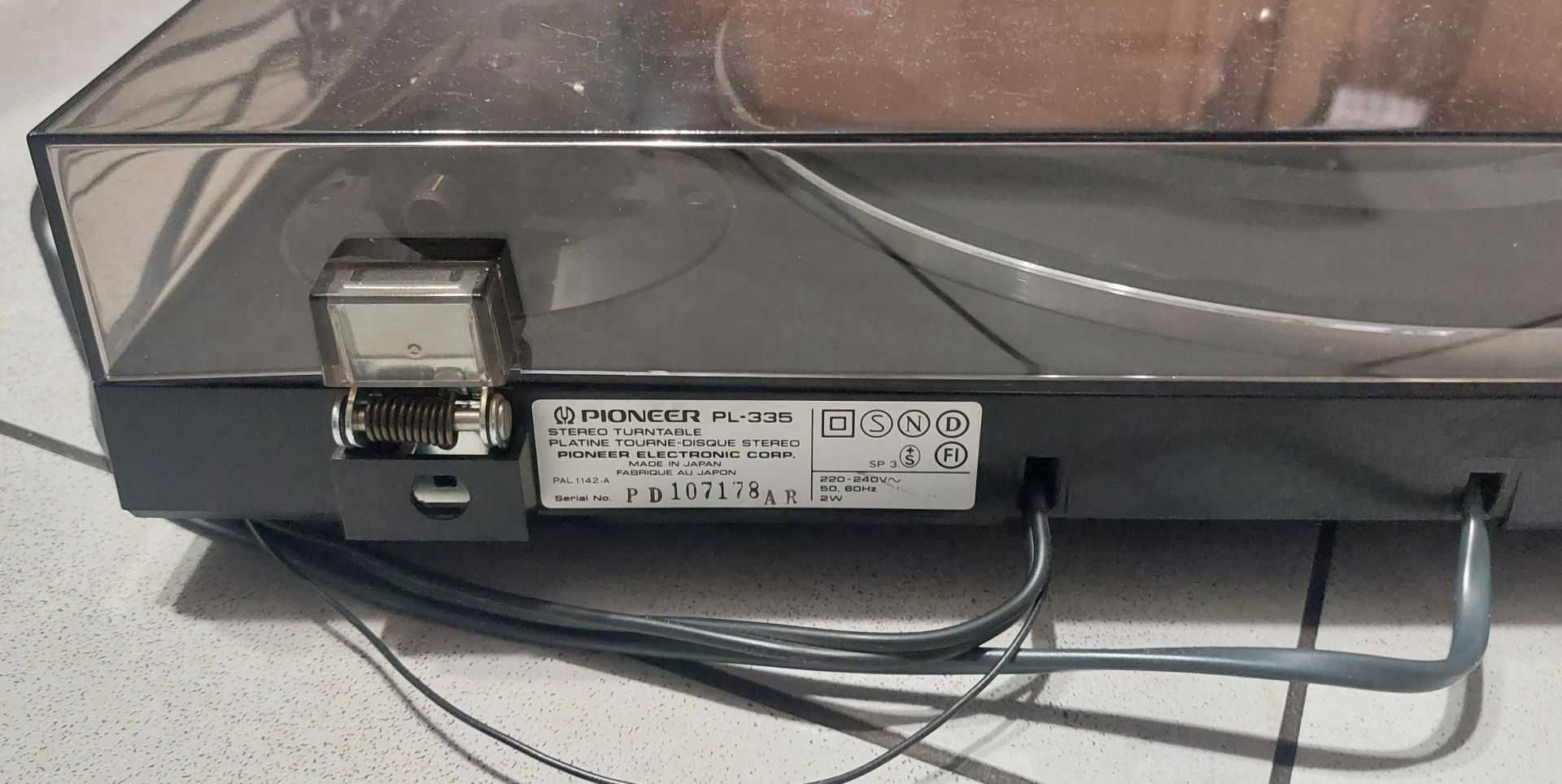 Gramofon Pioneer PL-335 Japonia - automat
