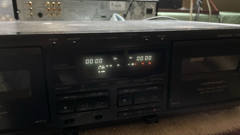 Magnetofon deck dwukasetowy Sony TC-WE 505