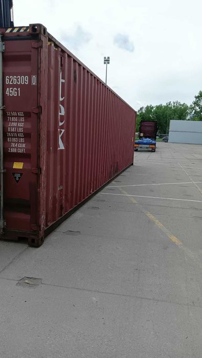 UŻYWANY Kontener morski 12 metrowy / 40HC CW / PZ