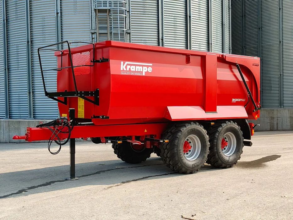 Krampe BIGBODY 460  Przyczepa skorupowa