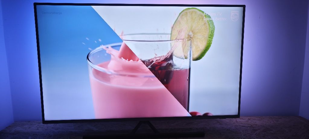 Telewizor LED 55 cali Philips 4K AMBILIGHT Android