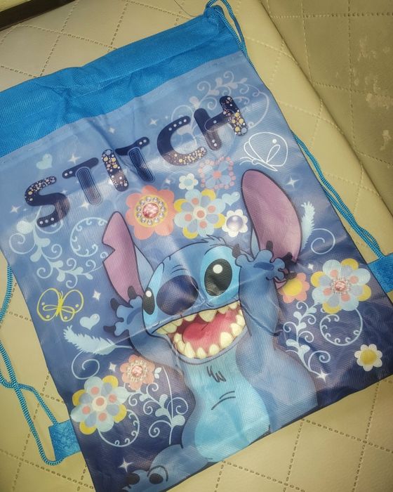 Worek STITCH #worek do przedszkola  #dla przedszkolaka #stitch #disney