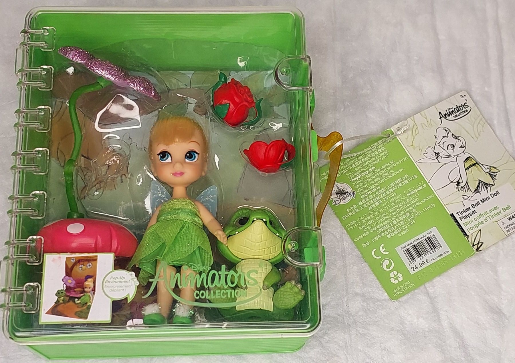 Animators collection. Tinker Bell Mini Doll Playset