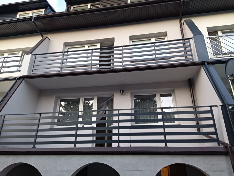 Balustrada balkonowa balustrady aluminiowe Barierki stali nierdzewnej