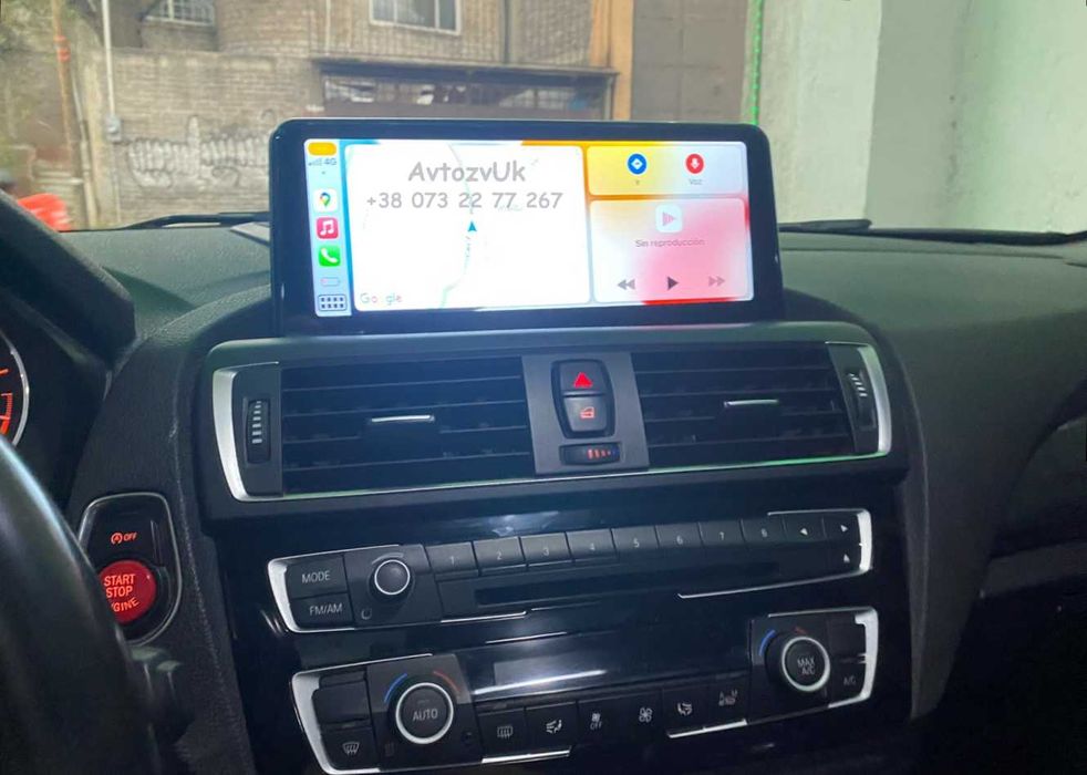 Дисплей BMW 1 2 F20 F22 F23 F87 F45 F46 Gran Tourer Android 14 CarPlay