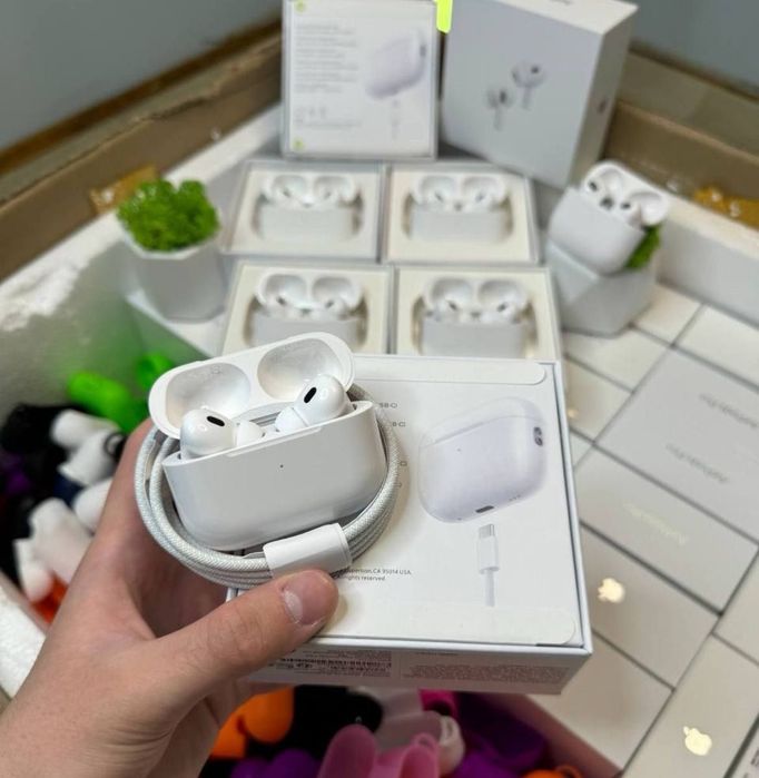Airpods pro 2,чіп airoha lux якість 1:1 бездротові навушники