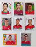 Lote de cromos do Cristiano Ronaldo