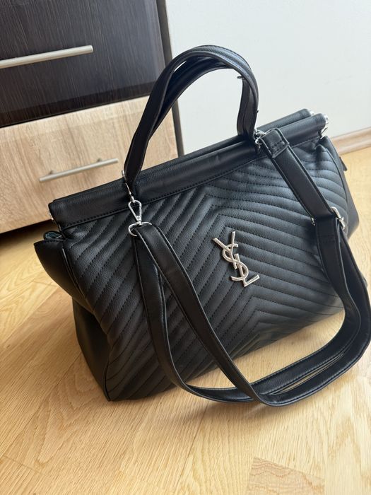 Сумка під бренд чорна