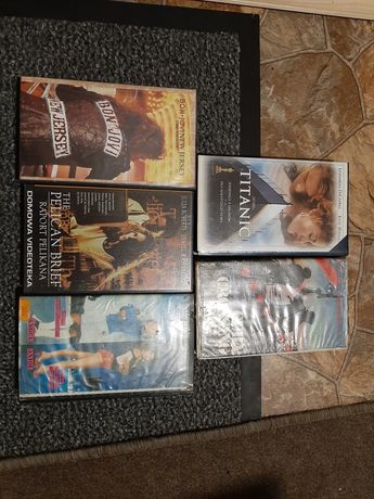 Pakiet 4szt. Kasety VHS Titanic
