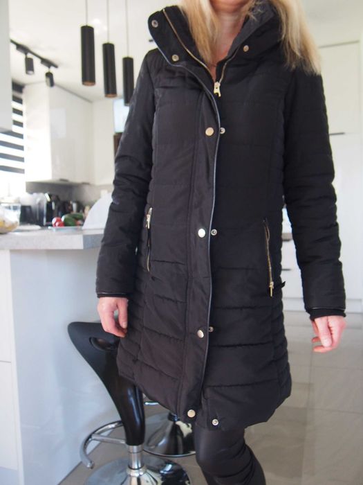 Płaszcz zimowy kurtka  M F&F