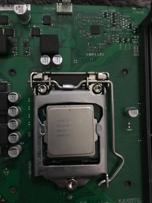 Motherboard Asus prime H310m + processor