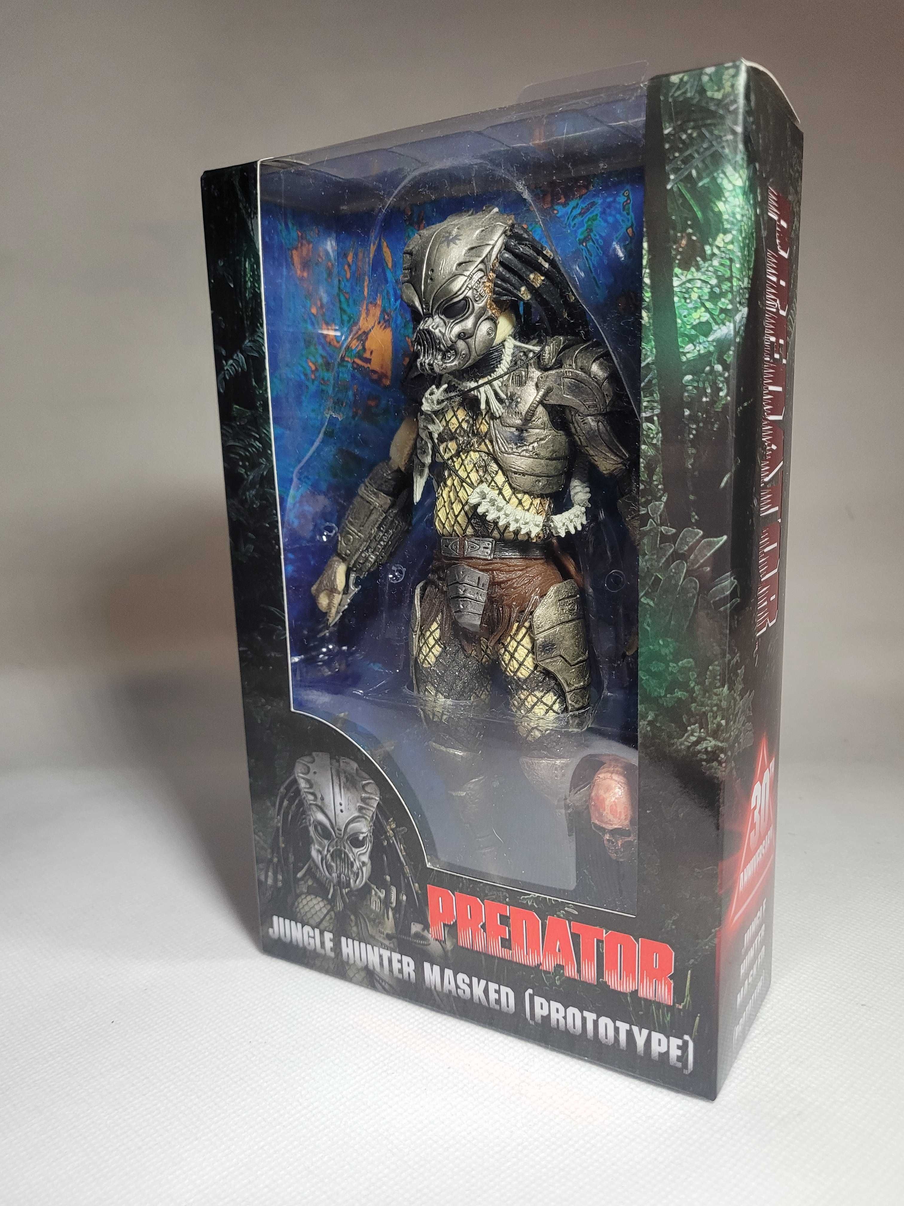 Figurka NECA Anniversary Predator 7" Jungle Hunter Masked Prototype