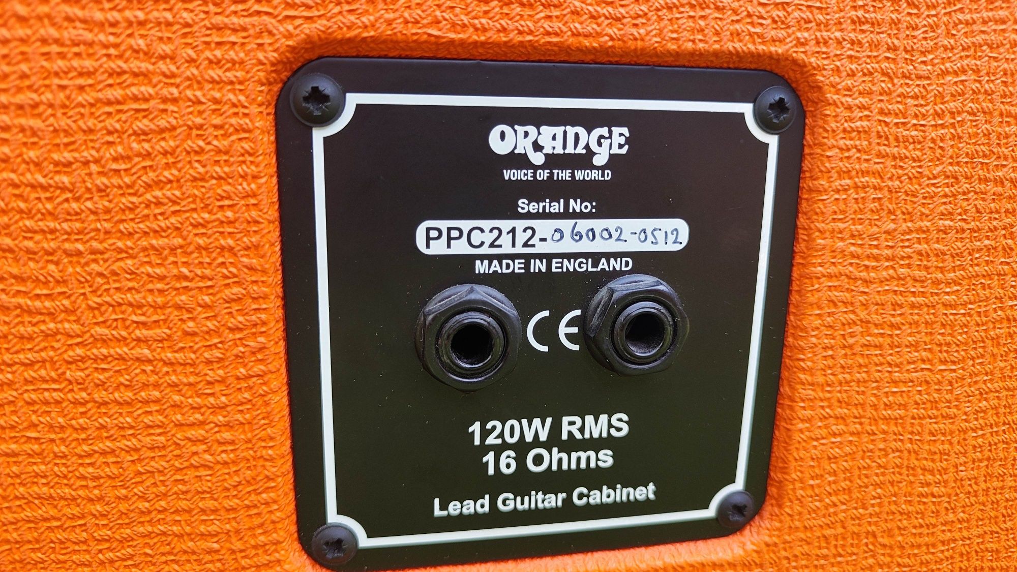 Kolumna gitarowa PCC212 Orange  v30 pokrowiec