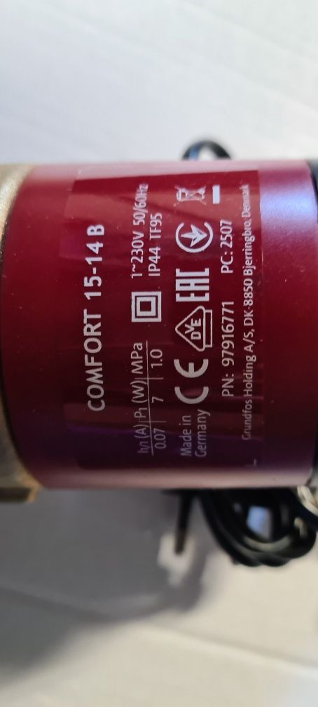 Pompa cyrkulacyjna c.w.u Grundfos Comfort 15-14 B + GRATISY