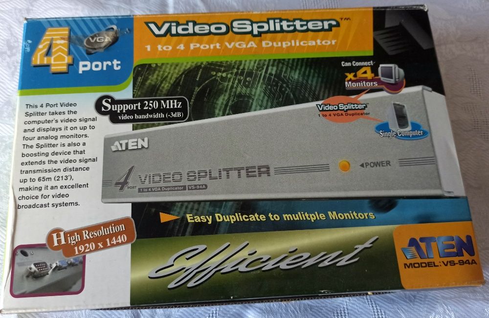 Spliter VGA 4-portowy