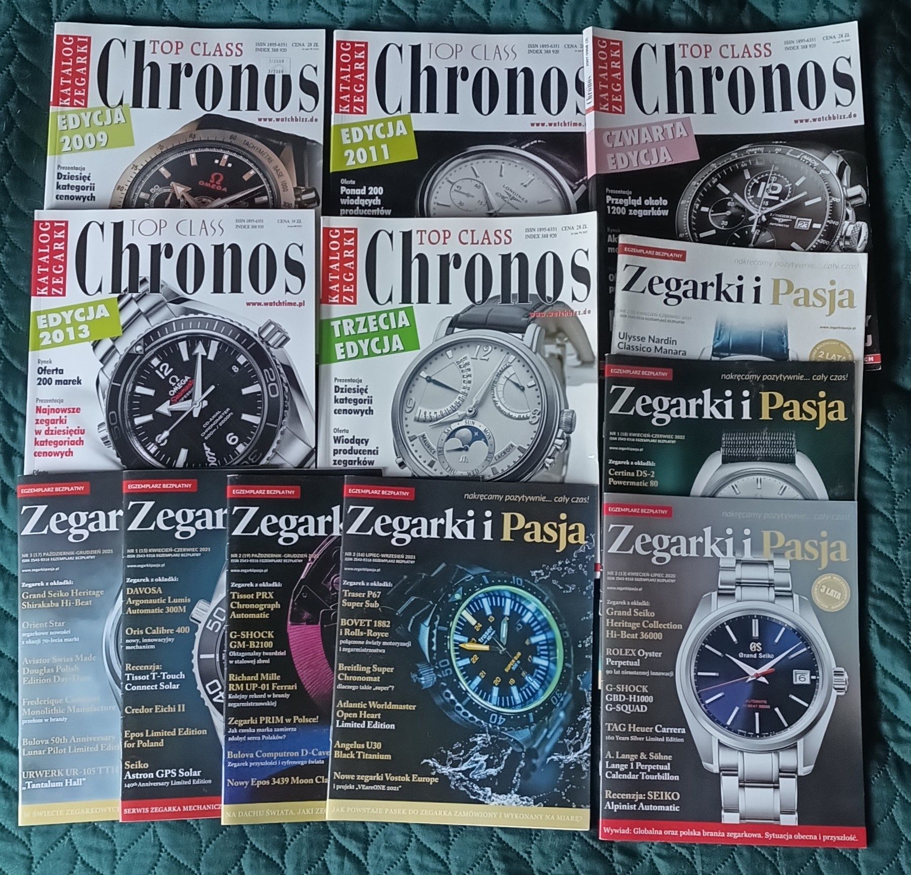 Katalogi Zegarki i pasja & Chronos