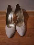Buty ślubne ecru 36