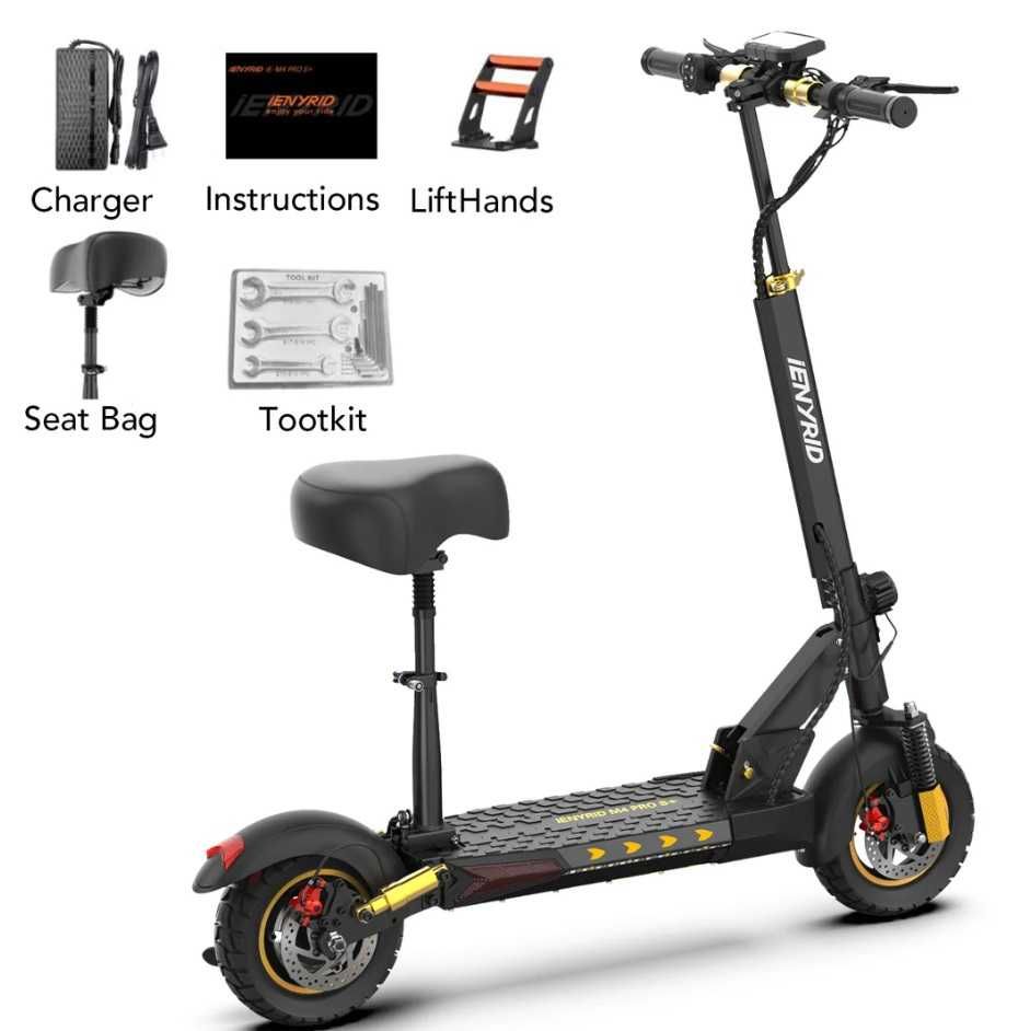 Składana hulajnoga elektryczna iENYRID M4 Pro S+ 800W 48V12,5Ah 10cali