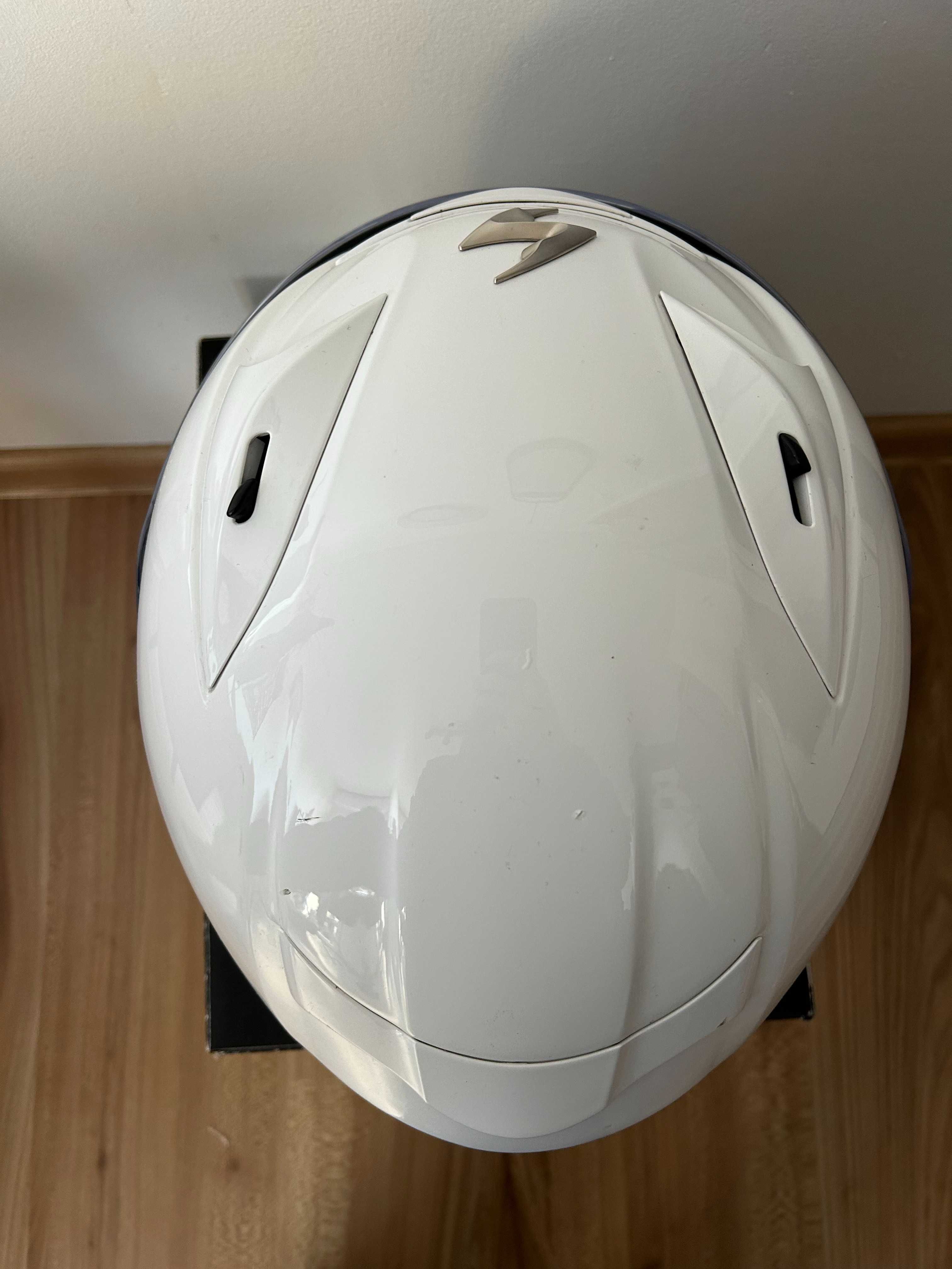 kask motocyklowy Scorpion EXO 710 AIR SOLID biały rozmiar M