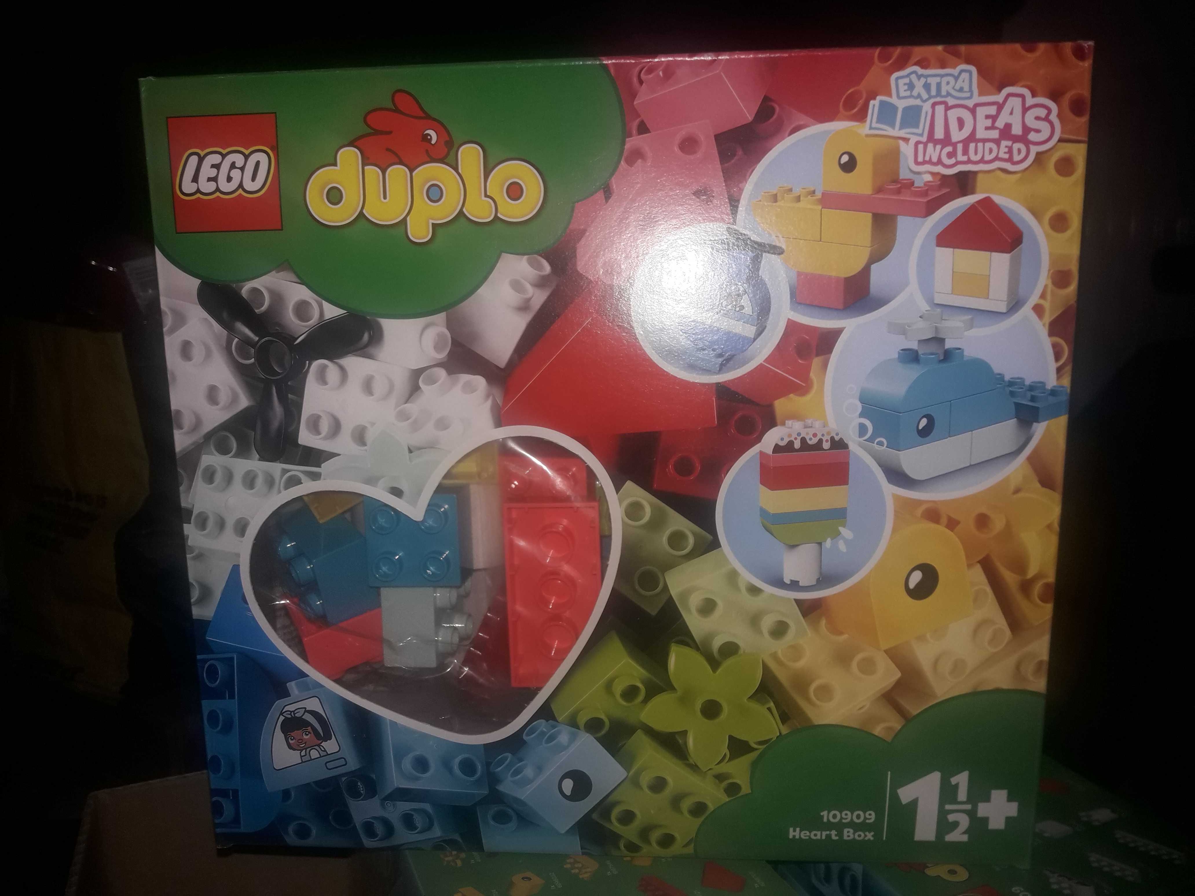 LEGO Duplo pudełko z serduszkiem
