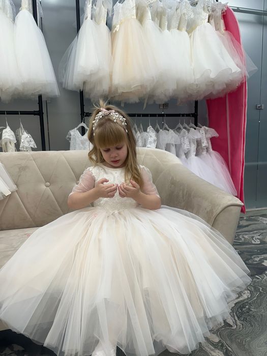 Elegancka sukienka wizytowa dla dziewczynki (2–6 lat)