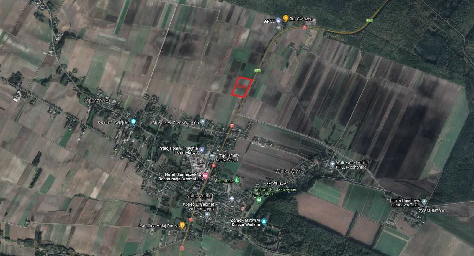 Działka na sprzedaż | budowlana | inwestycyjna | Książ Wielki E7 MPZP