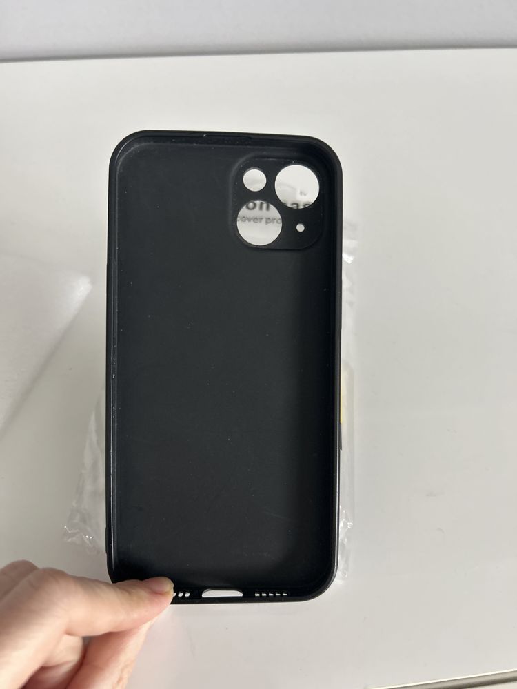 Silikonowe etui iphone 13, 14 czarne