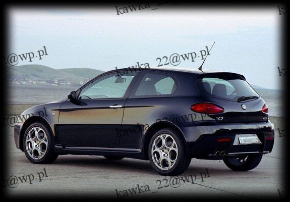 ALFA ROMEO 147 GTA SPOILER LOTKA PODKŁAD !!!