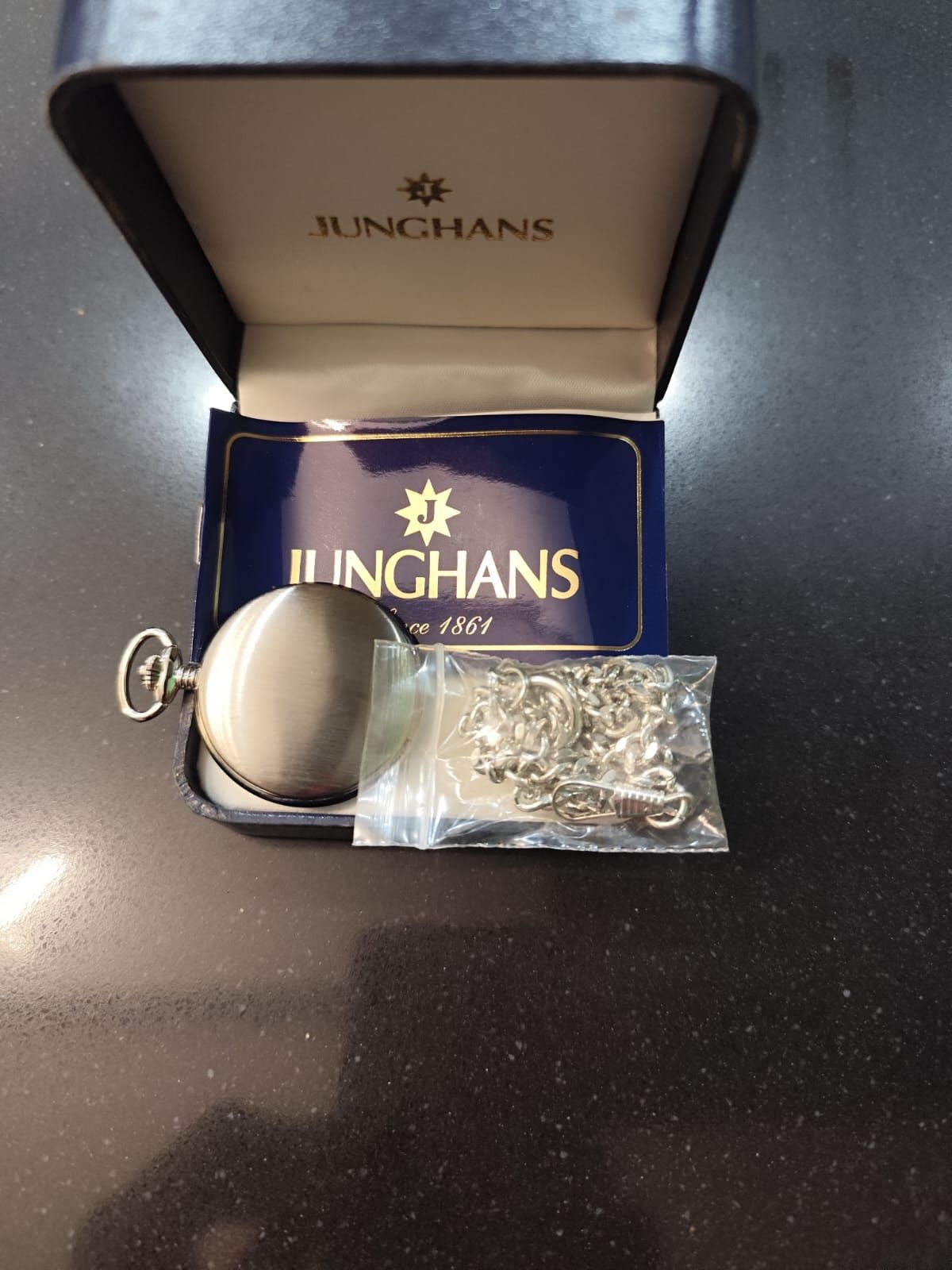 Relógio De Bolso Junghans Novo