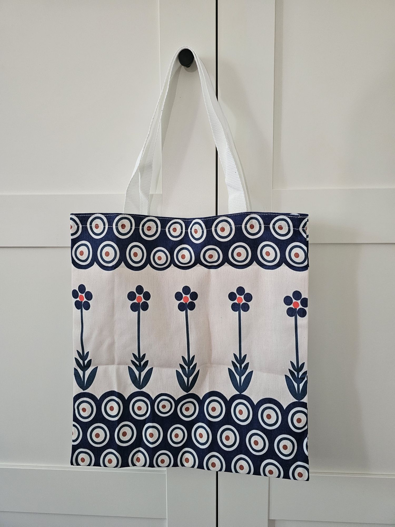Torba na zakupy shopperka wzór Bolesławiec