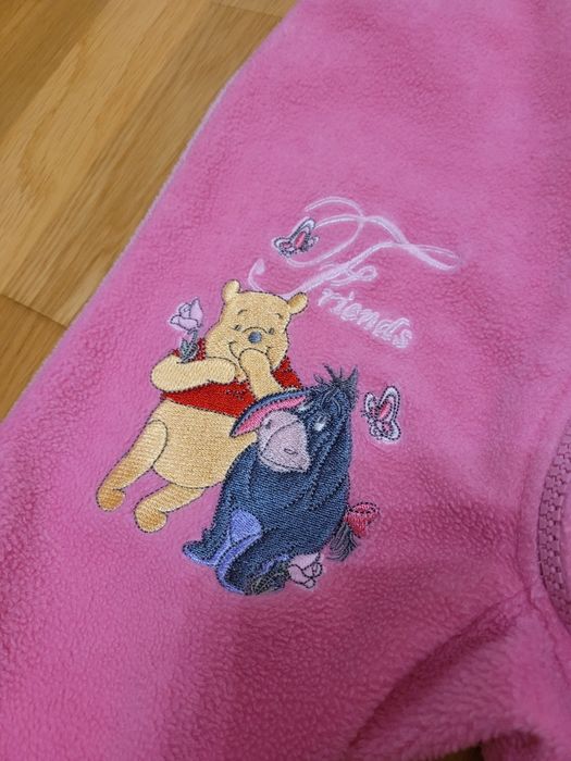 Polarowy pajacyk z Kubusiem Puchatkiem 74