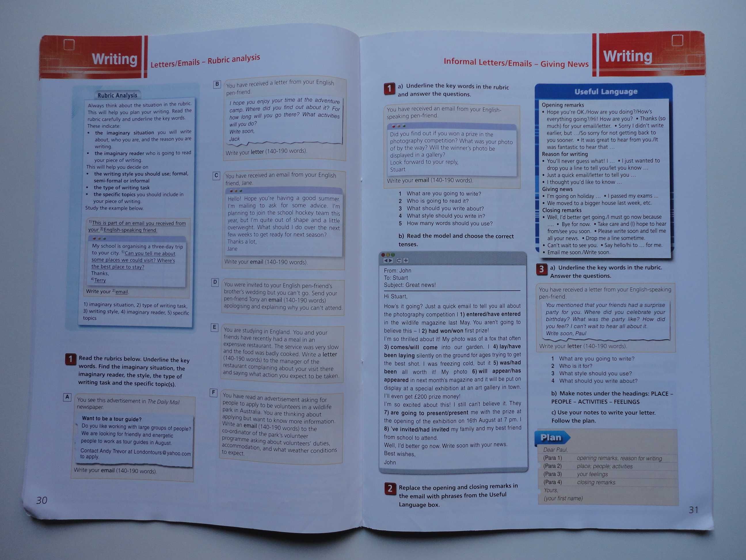 Набор On Screen B2+ (Student's Book + Writing Book + Workbook)