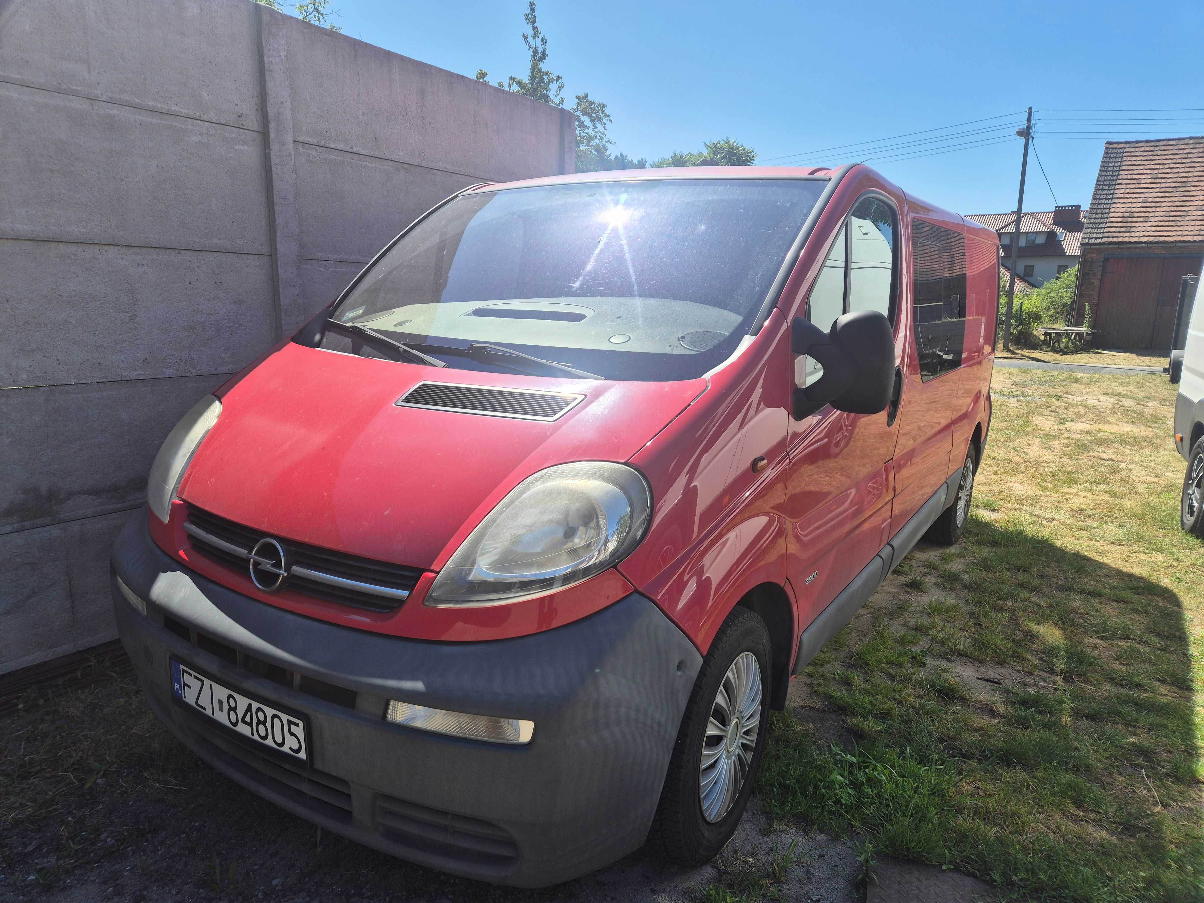 OPEL VIVARO 1,9CDTI 102KM 6-osobowy, Long