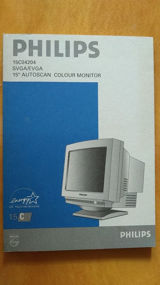 Instrukcja Philips 15" Autoscan Colour Monitor 15C04204